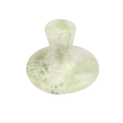 Pietra di massaggio a forma di fungo verde per massaggiare i tessuti profondi Massaggiatore e modalità di massaggio SPA rilassante No abkgs-022