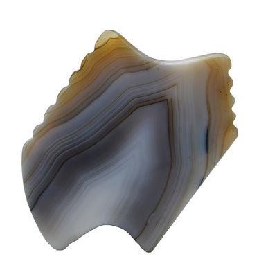 Elimina direttamente le rughe con Agate Grigio Guasha Rose Quarzo Gua Sha Strumenti di massaggio di raschiatura Ossidiano Gua Sha Pietra