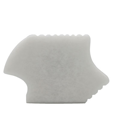 Elimina direttamente le rughe con Agate Grigio Guasha Rose Quarzo Gua Sha Strumenti di massaggio di raschiatura Ossidiano Gua Sha Pietra