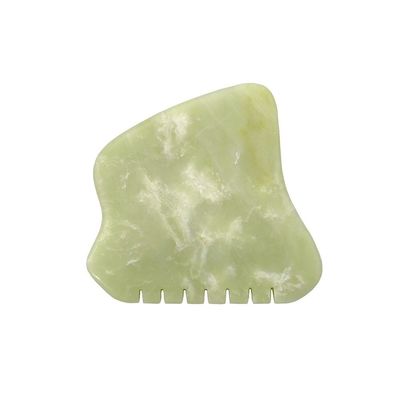Modalità strumento di raschiatura Guasha naturale Bian Stone Facial No abk-204 Private Label Gua Sha Jade Therapy Strumenti di massaggio facciale