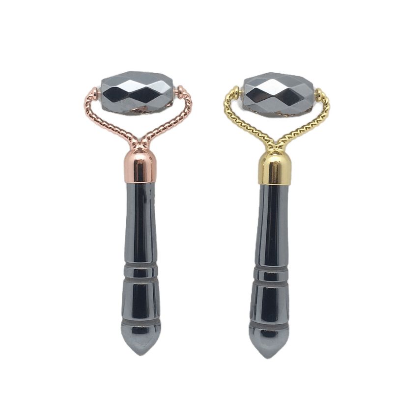 Massaggio Faciale Terahertz Pietra Face Guasha Roller Energy Stone Massaggiatore Faciale per la Bellezza Naturale Massaggio della Pelle e dei Muscoli