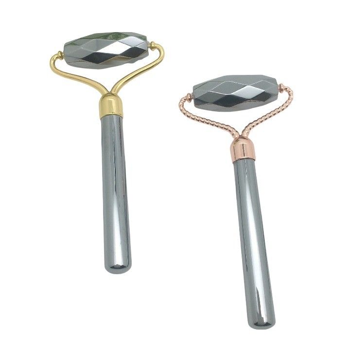 Logo personalizzato Disponibile Teragoterapia di guarigione Terahertz Scraping Terahertz Guasha Pietra Massaggio Faciale V Faccia Guasha Roller