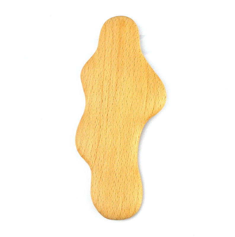 2024 Prodotto popolare Facial Guasha Massager Tools Legno Gua Sha Massaggio Faciale Marrone Prodotti di massaggio in legno per il massaggio muscolare