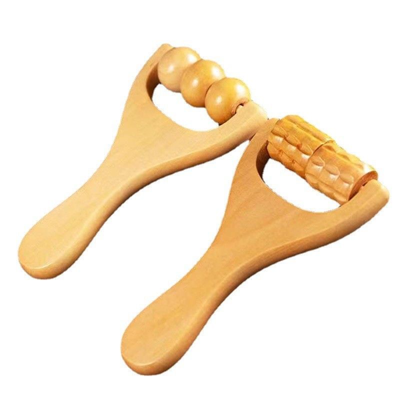 Mascherino per il viso in legno Mascherino per il viso in legno per il legno per i prodotti di tendenza Strumenti di bellezza per il viso della donna Massaggio della pelle