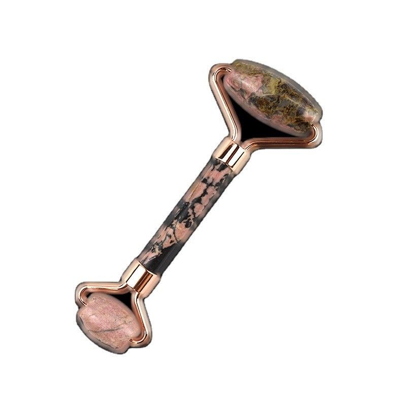 Strumenti di massaggio 2024 attrezzature di massaggio facciale rodonite face roller Guasha massaggiatore anti-invecchiamento massaggio Gua Sha strumento