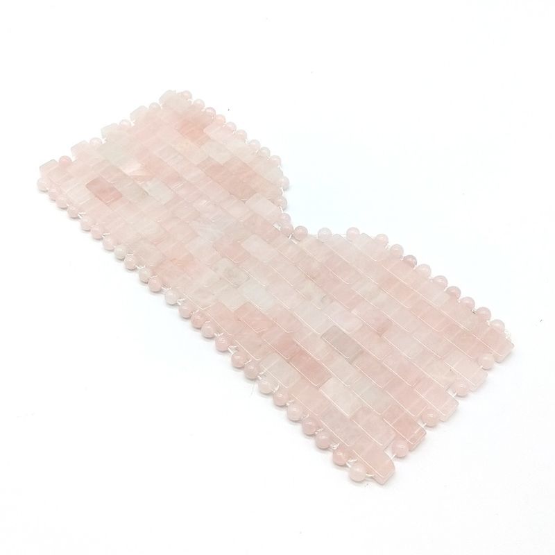 Maschere per il sonno artigianali per il viso Giada Maschere naturali Rosa Quarzo Maschera per gli occhi per la bellezza Mat S