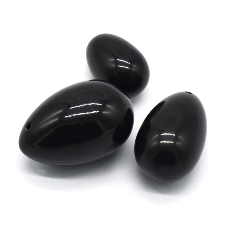 Hand Carved 2024 Black Obsidian Yoni Eggs Kegel Exercise Tool per la salute e il benessere delle donne