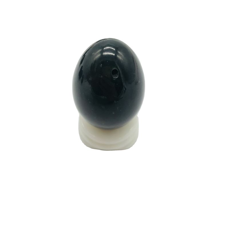 Uova Yoni a giada di nefrite verde certificata per donne Kegel Prodotto in 43*30mm Dimensione caratteristica regionale