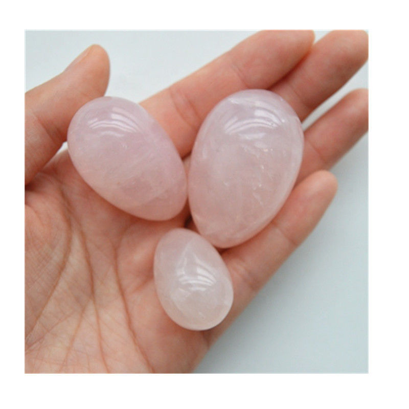 Uova Yoni Rose Quartz per le donne PC allenamento muscolare e esercizio di Kegel