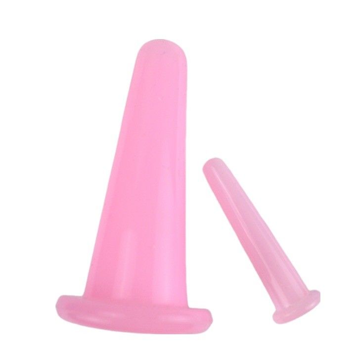 2 PCS Tazza di massaggio in silicone Set per anti cellulite e cura della salute Essential Personal Cupping