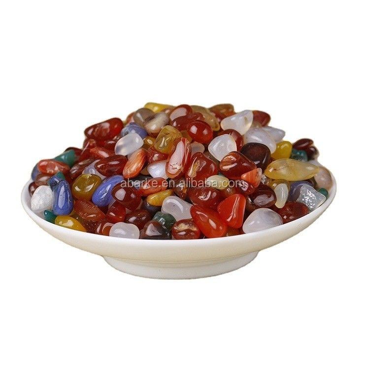 Agate naturale pietre cadute per la decorazione lucidato e caratteristica regionale