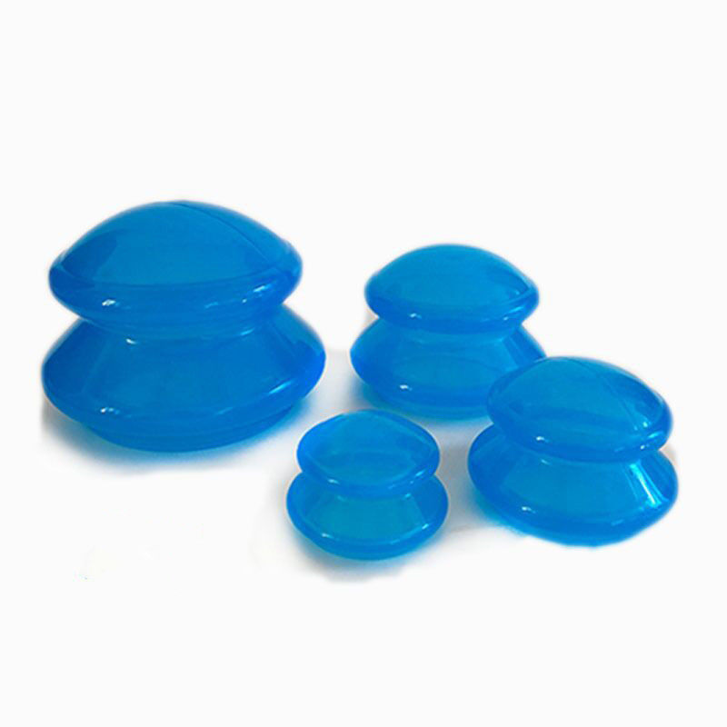 Colorato set di terapia con tazze di silicone per massaggio miofasciale e sollievo dal dolore muscolare Suczione più forte
