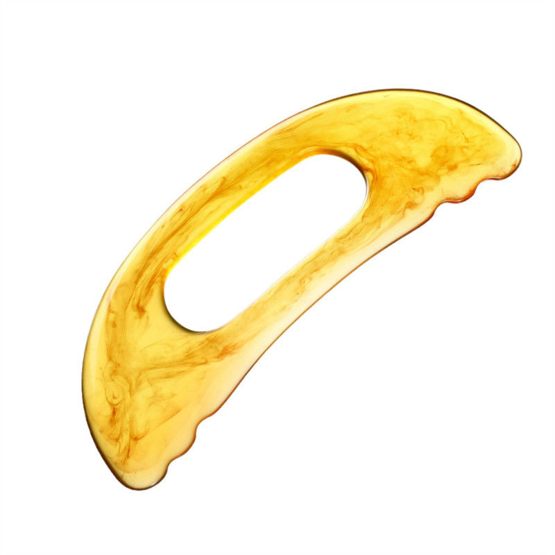 Strumento di massaggio del punto di innesco del corpo Gua Sha per drenaggio linfatico a resina e dragaggio dei meridiani fisioterapia OEM / ODM