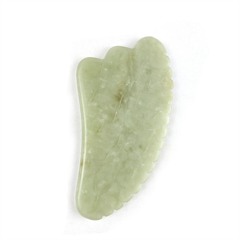 10cm*7cm*0.6cm massaggiatore facciale Gua Sha raschiatura massaggiatore tabella per massaggiare per la cura della pelle strumento
