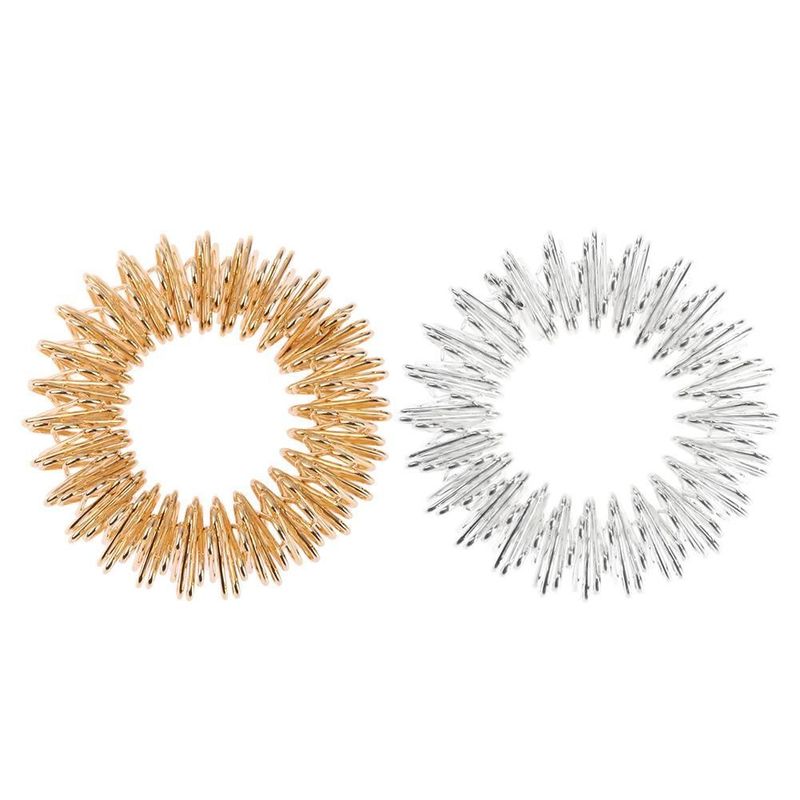 Massaggiatore a mano Anello Agopuntura Agopressione Cura della salute Massaggio del corpo Sollievo dalla stanchezza Aumento del sistema immunitario Strumenti di rilassamento