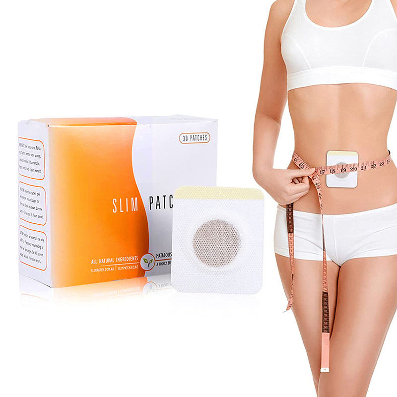 Funzione di massaggio 30pcs tessuto non tessuto bruciatore di grasso perdita di peso Detox Slim Patch per il naso adesivo prodotti dimagranti cura del corpo