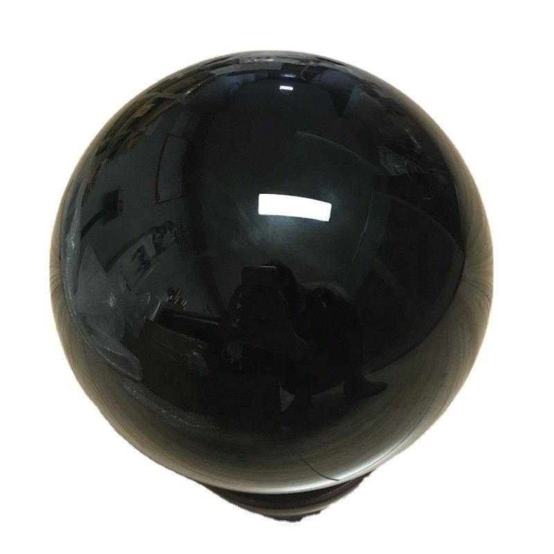 180mm Obsidian Ball Gemstone Sphere Tecnica intagliata per la meditazione Guarigione Divinazione Feng Shui