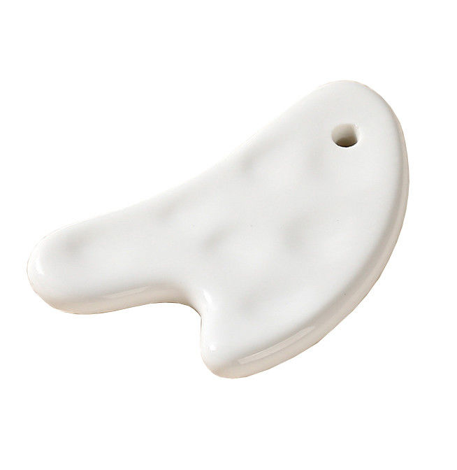 Corpo Muscoli Corpo Forma Ceramica Gua Sha Scraping Board per Comodo Corpo e Massaggio Faciale Strumento