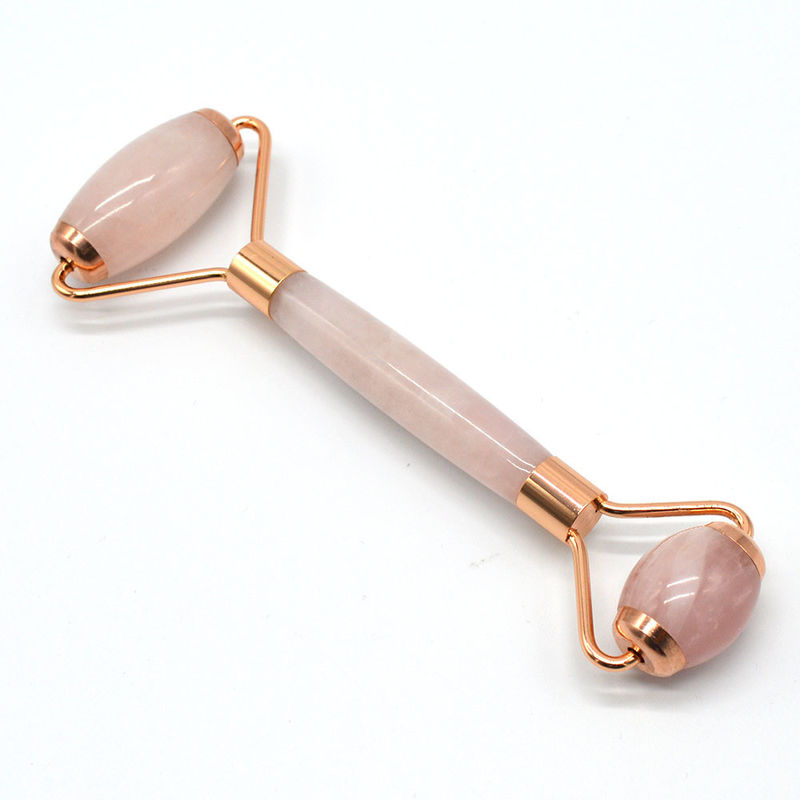 Salute e Bellezza Rosso Quarzo Giada Guasha Massaggio Roller Anti Rughe Giada Roller Gua Sha per migliorare la routine di cura della pelle