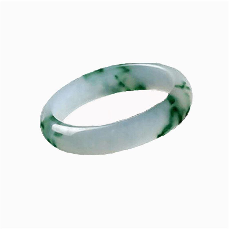 OEM/ODM Acceptabile Gioielleria Decorazione Giada Naturale Ghiaccio Giada Braccialetto Smeraldo Verde Donne Giada Cristallo Pietra Braccialetto