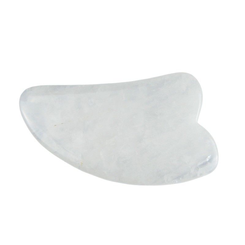 2024 Corno Forma Chiara Quarzo Gua Sha Scraping Massage Board L'attrezzatura di massaggio del corpo da non perdere per la salute benessere