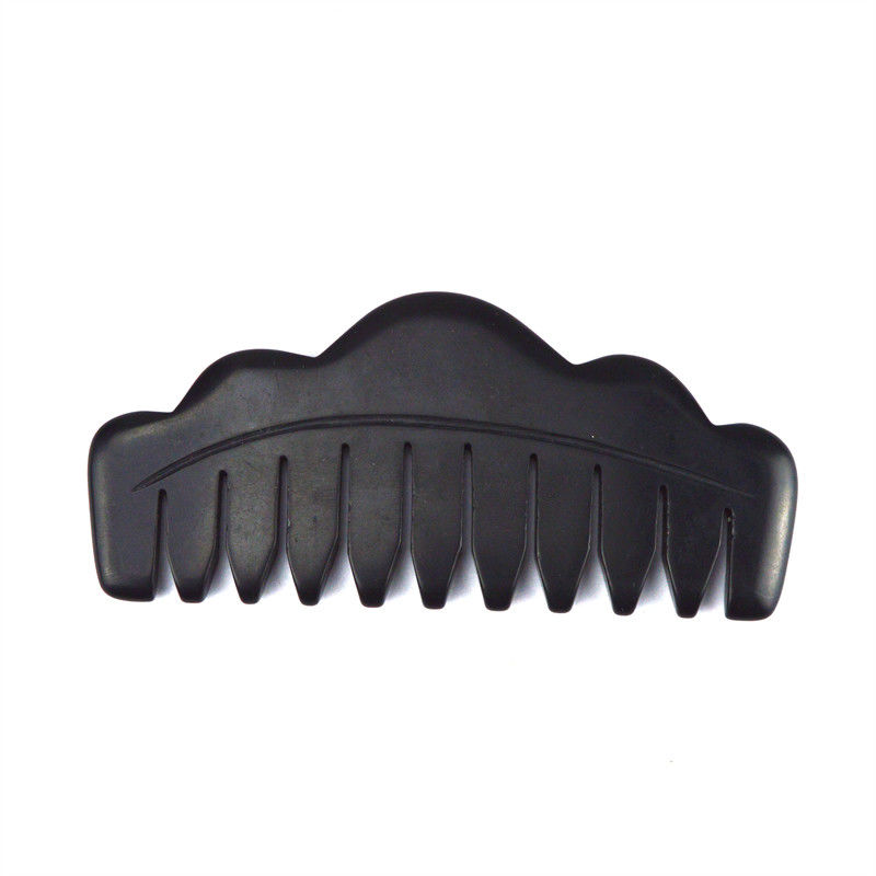 Massaggiatore del corpo Migliori prodotti 2024 Mini Natural Black Bian Stone Gua Sha Massaggio Capello Scalpo pettine Guasha Massaggiatore per viso raschiatore del corpo