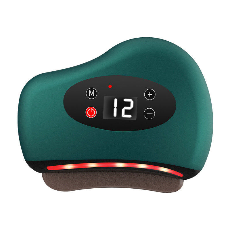 Terapia di compressione a caldo Strumento elettrico Bian Stone Body Gua Sha con certificato ISO9001 e massaggiatore a vibrazione intelligente