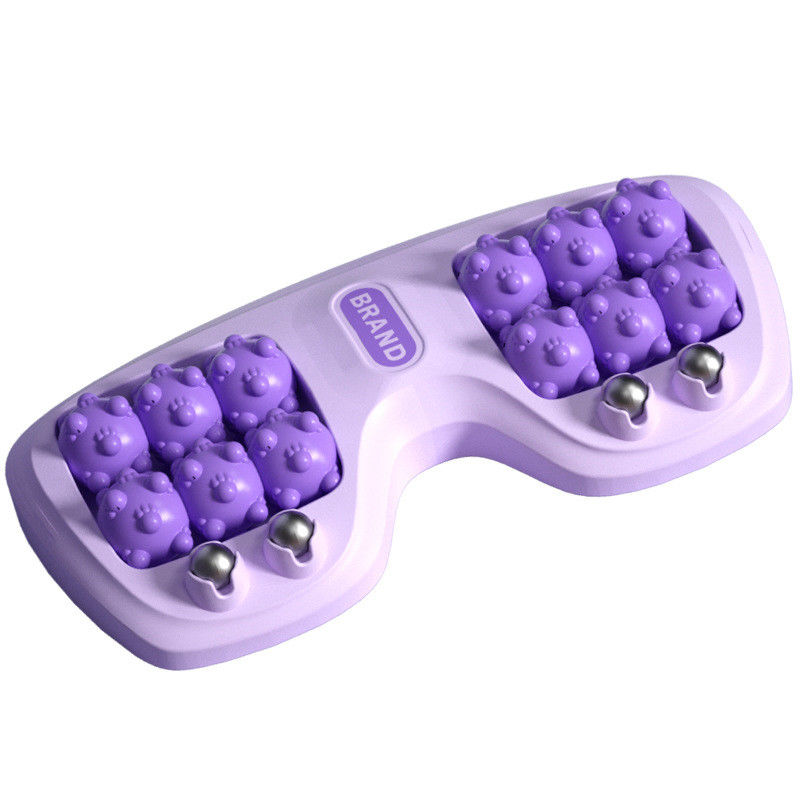 Massaggiatore per piedi con rotolo a perline magnetiche e massaggio efficace con punti di acupuntura