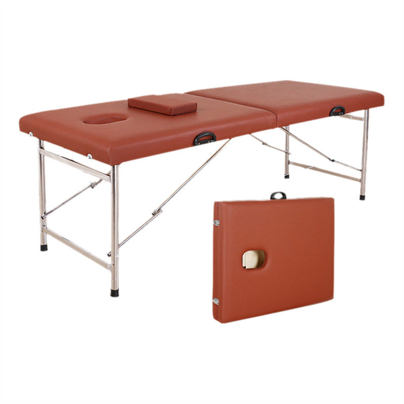 Salone Spa Massaggio Tavolo di Massaggio Portatile Letto Pieghevole con Disegno Semplice Multifunzionale e Borsa di Stoccaggio Inclusa