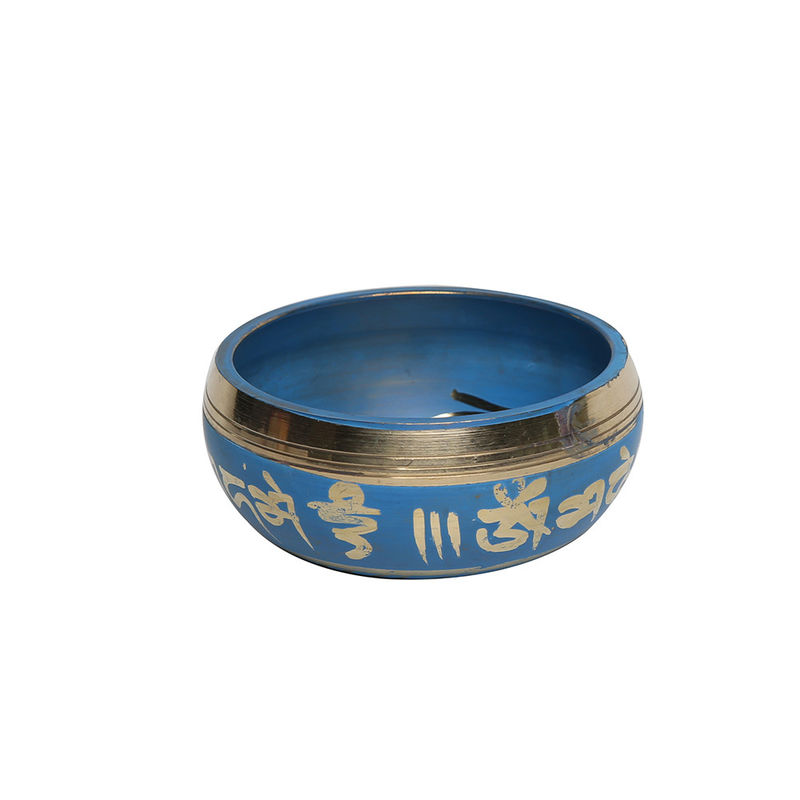 Tipo di incisione di incisione Chakra Nepal Tibetan Singing Bowl Martellato Per Yoga / Meditazione