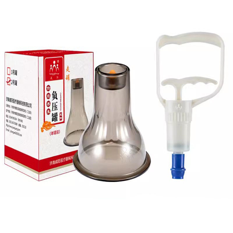 Set di vasche di plastica per la riabilitazione fisica strumentazione di raschiatura Gua Sha e kit di terapia con vasche a pressione negativa