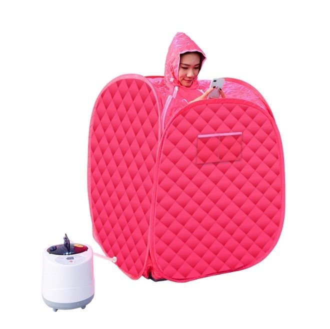Bellezza e relax a casa Mini sauna a vapore portatile con generatore di vapore elettrico
