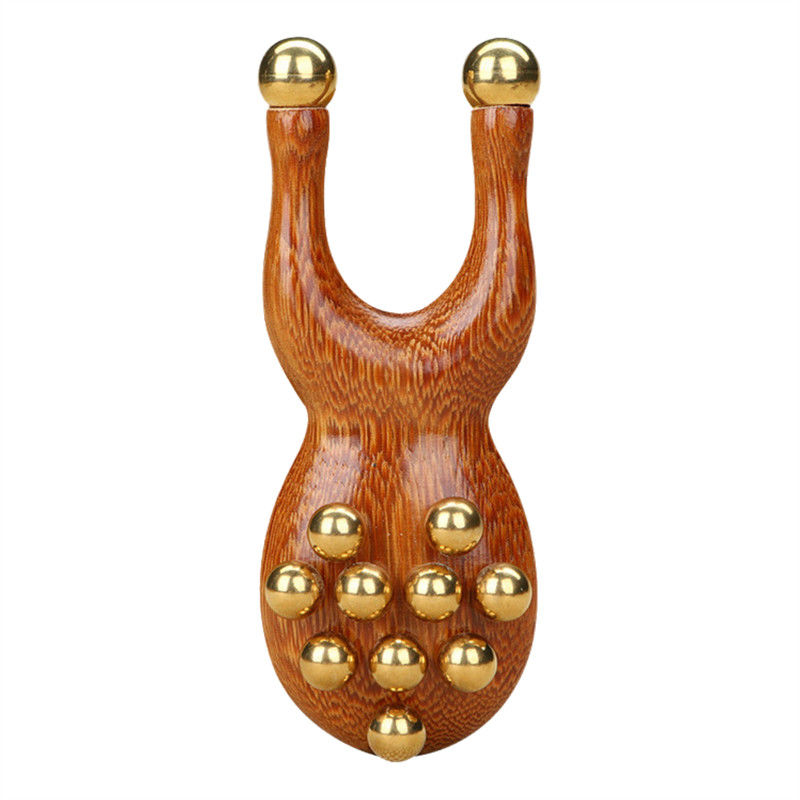 Manuale Meridian Dredging Copper Facial Gua Sha Massaggio Strumento per il Facial Beauty Lifting e Stretching della pelle degli occhi
