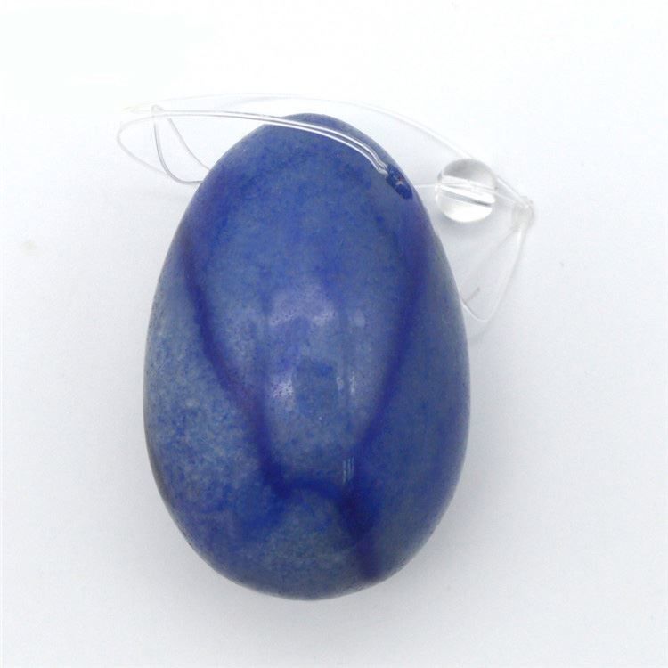 Uova di massaggio Yoni Aventurine Blu Stile di arte popolare per donne Set di rinforzo Kegel