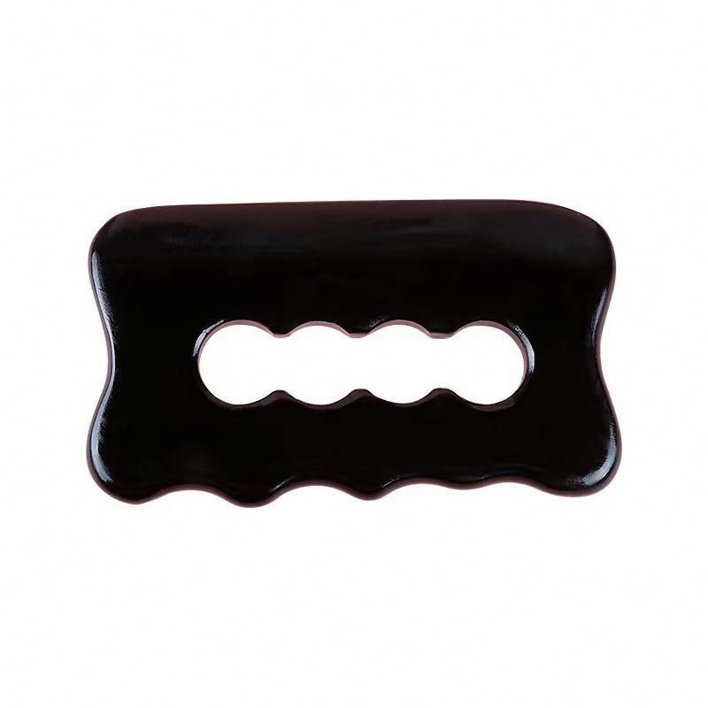 Pietra Bian portatile Gua Sha Board Lo strumento di massaggio perfetto per la salute del corpo