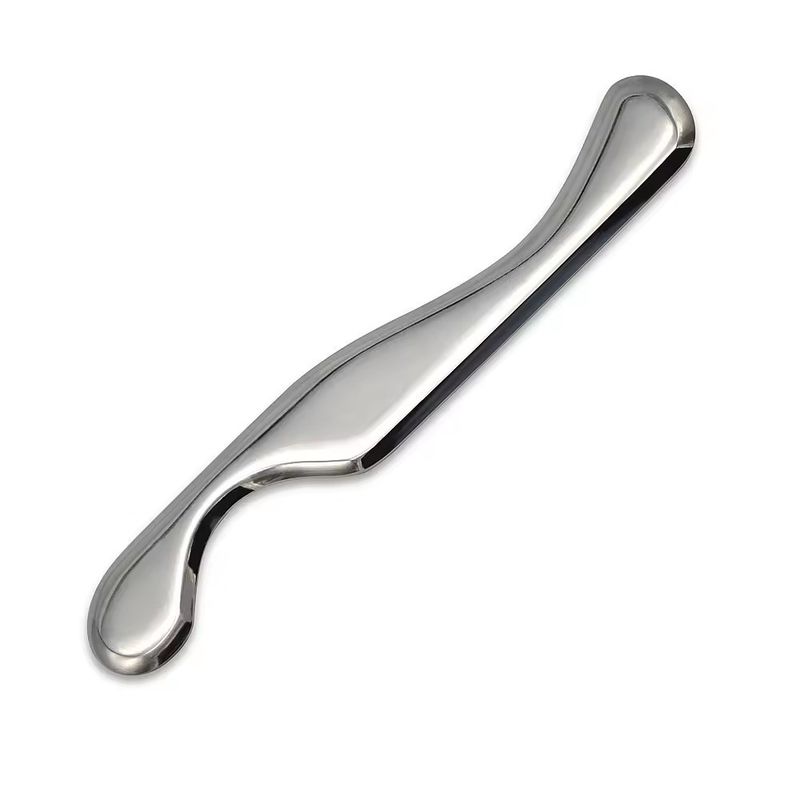 Strumenti Gua Sha in acciaio inox per massaggi e rilassamento del corpo