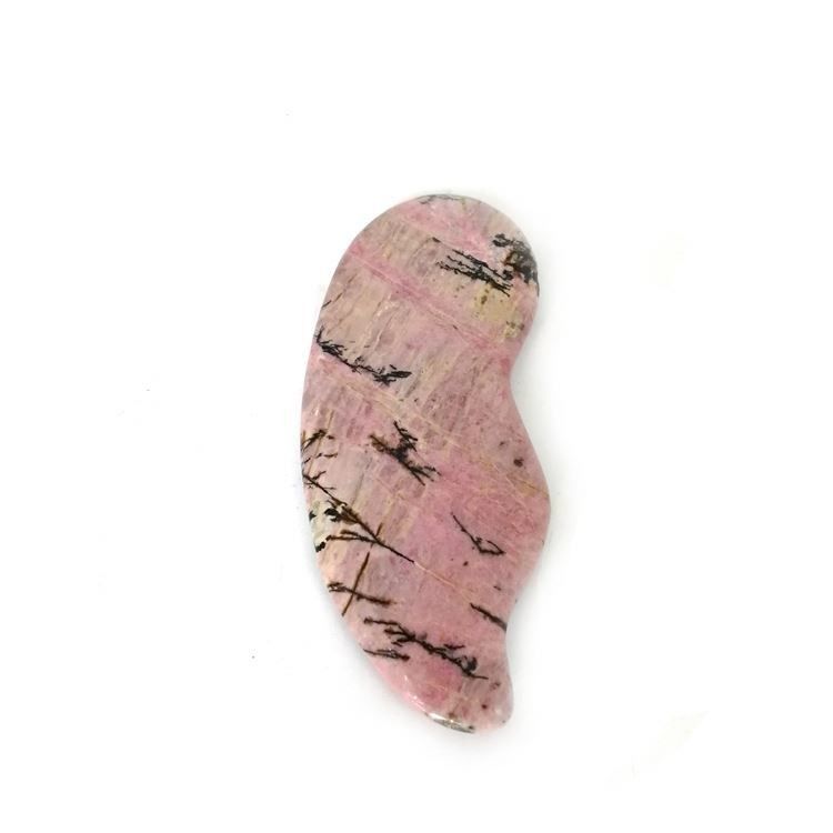 Massaggio per la salute del corpo Essential Natural Rhodochrosite Gua Sha Scraping Massager per la funzione di cura della salute