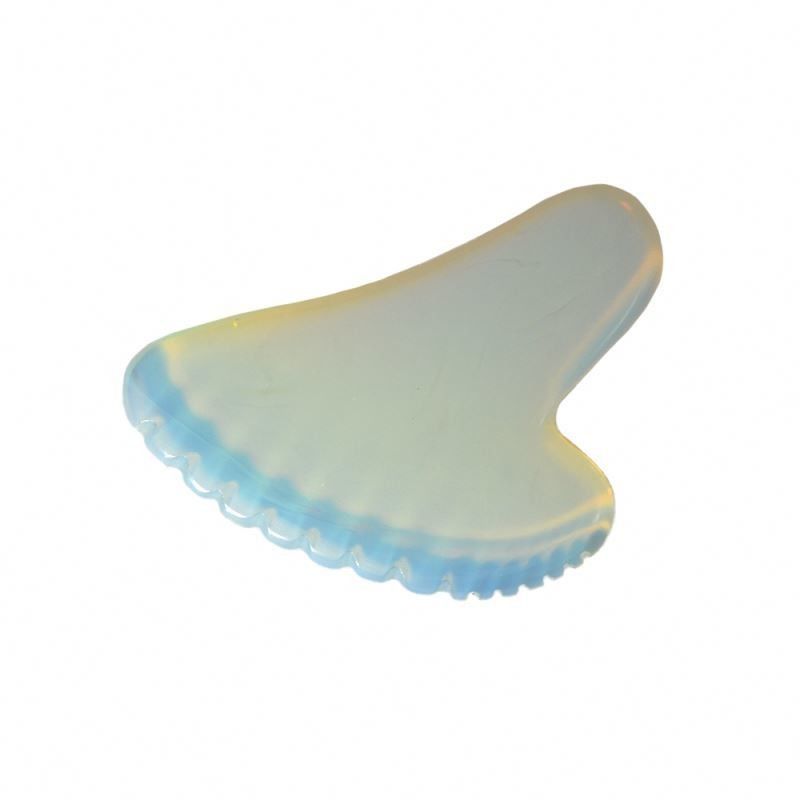 Carta opalita Gua Sha per la cura della pelle del viso e del corpo Massaggio Sanitario Scrapping Skincare