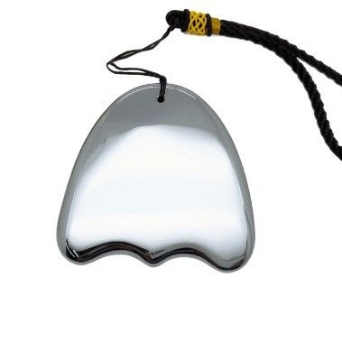 Disponibile il logo personalizzatod Terahertz Gua Sha Massaggio Strumento di raschiatura per Body Spa Bellezza facciale a forma di coda di pesce