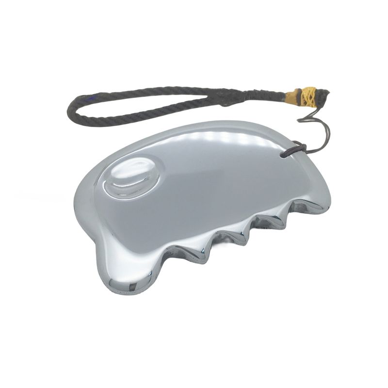 Massaggiatore Faciale Terahertz Raschiatura Corporea Strumento di Massaggio SPA Gua sha Board Fisioterapia Tera Hertz Stone GuaSha Scraper