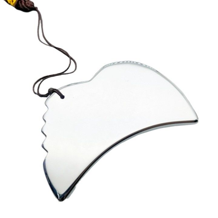 Massaggiatore Faciale Terahertz Gua Sha Massaggio Strumento di raschiatura Skin Spa Massaggiatore di bellezza Cura Sanitaria Ala Forma Terahertz Prodotto