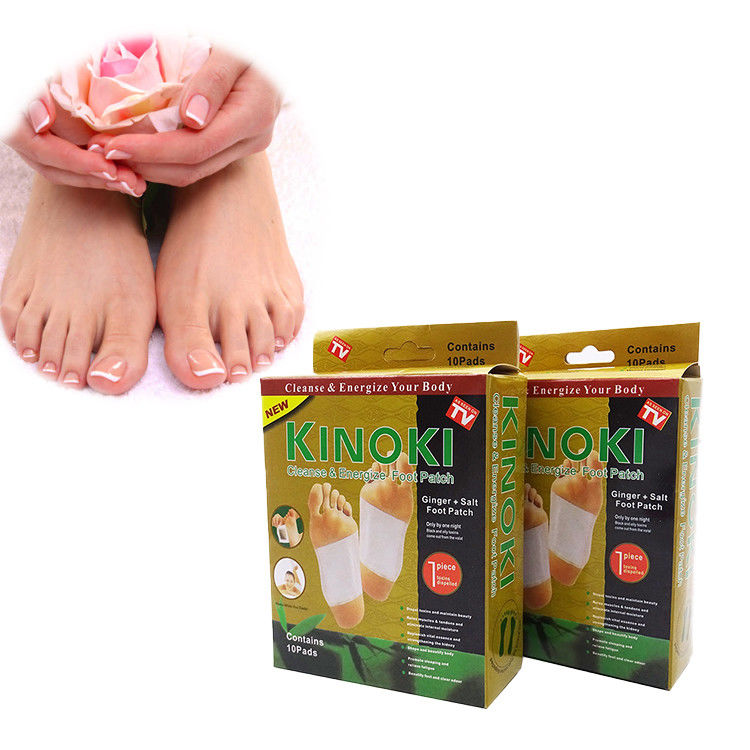 Acconciature per piedi a base di erbe bianche e dorate 100% Estratto di bambù naturale per alleviare lo stress e pulire i muscoli