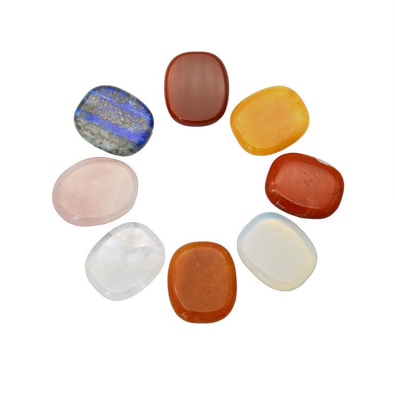 Art Collectible 2024 Natural Gemstone 7 Chakra Pendulum con Reiki Healing Purple Amethyst Crystal e Red Agate Stone Set