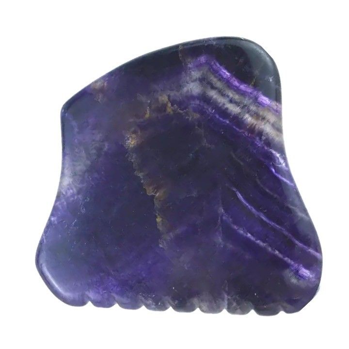 Prodotti di tendenza del massaggiatore del corpo 2024 Arrivi Produttori Color Fluorite Guasha Board Massaggio facciale Giada Gua Sha Tool