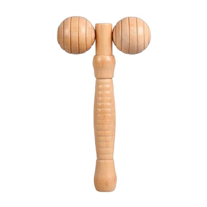 Disponibile il logo personalizzatoD Massaggio Prodotto Bellezza Prodotti di cura personale Legno Bellezza Spa Skin Lifting 3D Face Roller Massager Stick