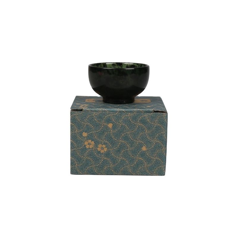 Tipo di incisione 100% Cina Natural Jade Bowl Giallo Giallo Giallo sculpito a mano Tazza Tazza per la decorazione della casa