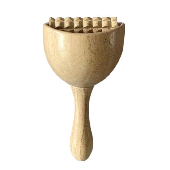 Attrezzature per il massaggio del corpo Tazza a rulli di massaggio in legno Gua Sha per massaggi in legno naturale Massaggiatore Prodotti di bellezza Sanità Spa Relax