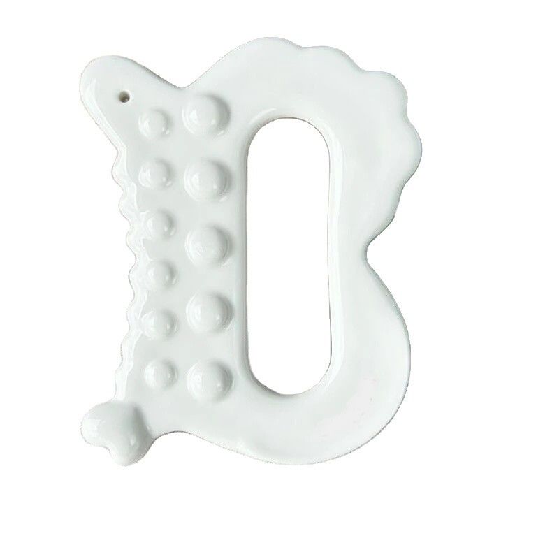 Strumento di massaggio in ceramica Gua Sha per drenaggio linfatico Jawline Sculptor Massaggiatore per il corpo Strumenti per la cura della pelle Guasha Funzione ceramica