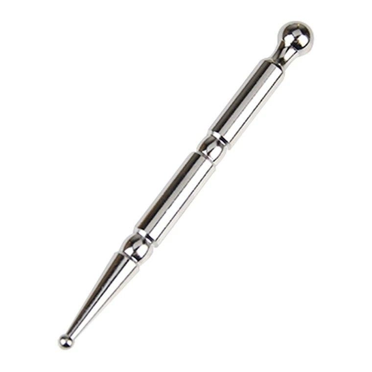 Massaggio muscolare Acciaio inossidabile Acupressione Reflessologia Pen per la cura della salute del corpo e massaggio dei tessuti bastone