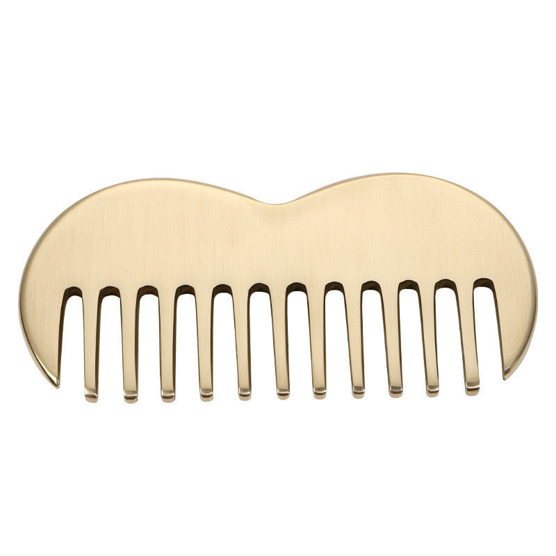 Brass Gua Sha Scalp Massage Comb Prodotti popolari 2024 Rame Guasha Punto di acupressione Massaggiatore Strumento di raschiatura Apparecchiatura